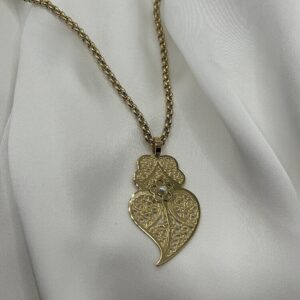 Coração dourado